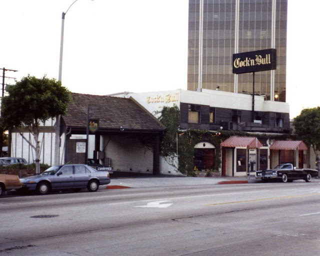 Cock 'N Bull on Sunset Strip, Jack Webb Cadillac, 1980s